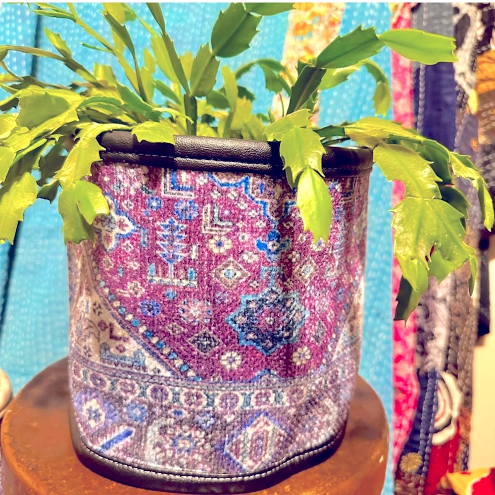 🪴🌵🧵🎄NWOT Turkish Kilim Boho Planter Covers, Storage Containers, etc.‼️